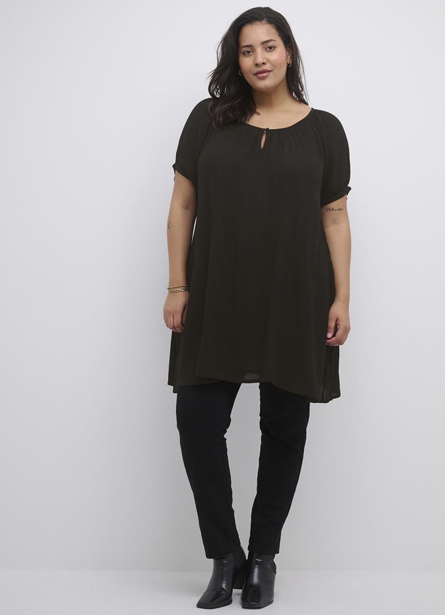 Kaffe Curve Basics | Kaffe Curve Kaffe Curve Tuniek Cami 10580097 - 100121 Black Deep