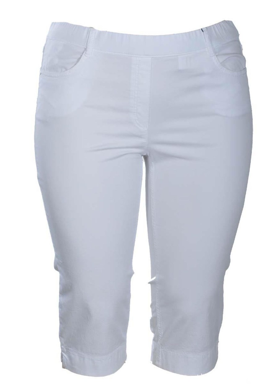 Broeken En Jeans | Stark Stark Capri Janna 44 4464-148 -01 Wit