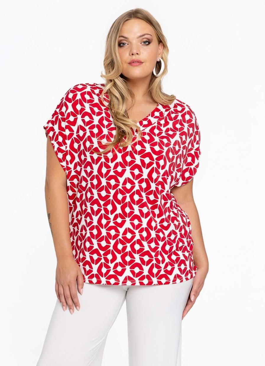 Shirts En Tops | Yoek Yoek Shirt V-Neck Penelope 2204135 - 260 Penelope