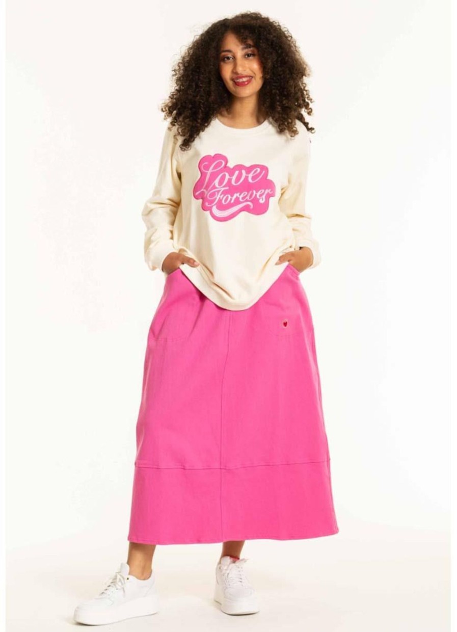 Jurken En Rokken | Studio Studio Rok Bjork S242822 - Pink