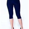 Yoek Basics | maatjemeer Yoek 7/8 Capri Legging Dolce B5594 Marine