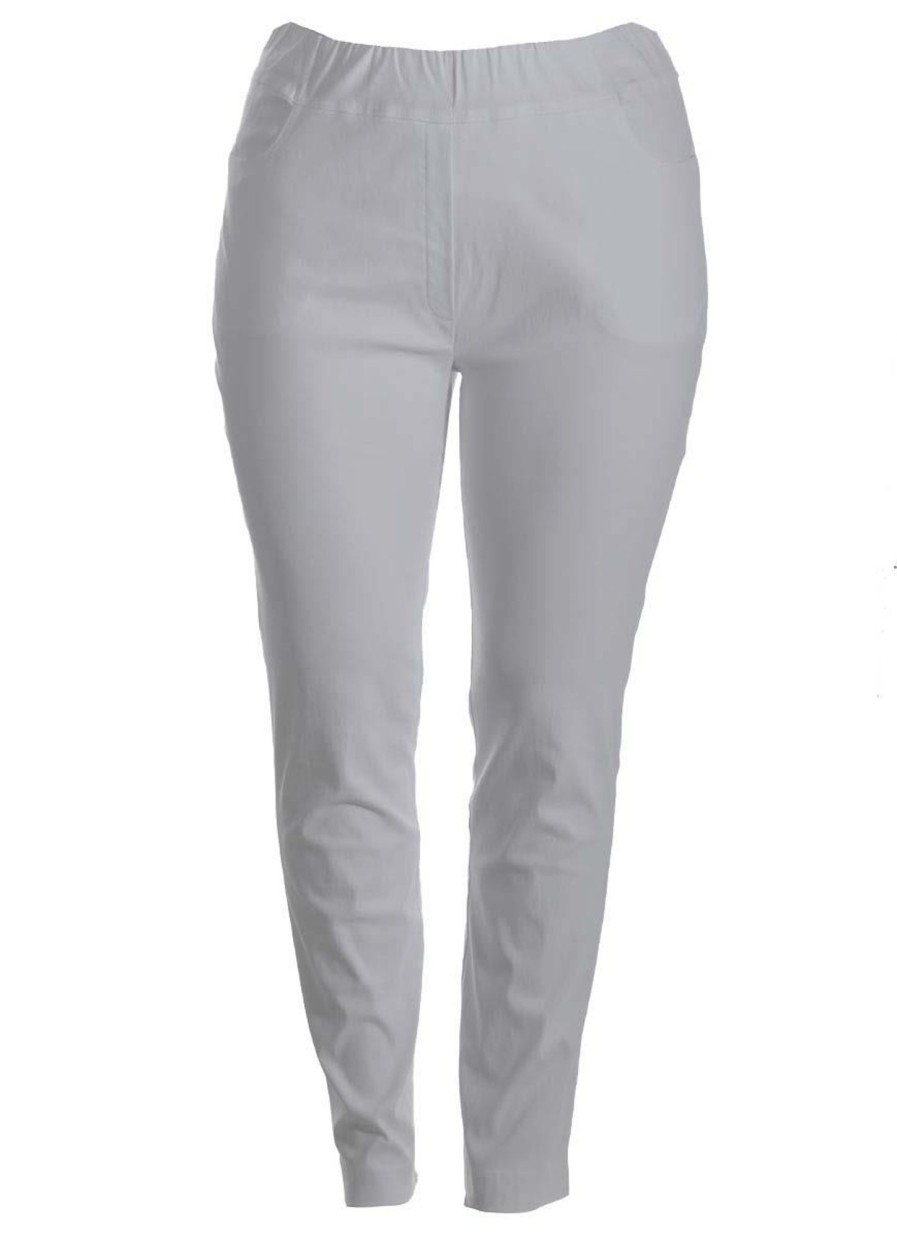 Mona Lisa Basics | maatjemeer Mona Lisa Pantalon Belinda 155-05 Ecru