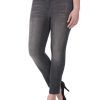 KjKjBrand Basics Broeken | KjBrand Kjbrand Jegging Jenny 23476-6881-601 Nearly Black Faded