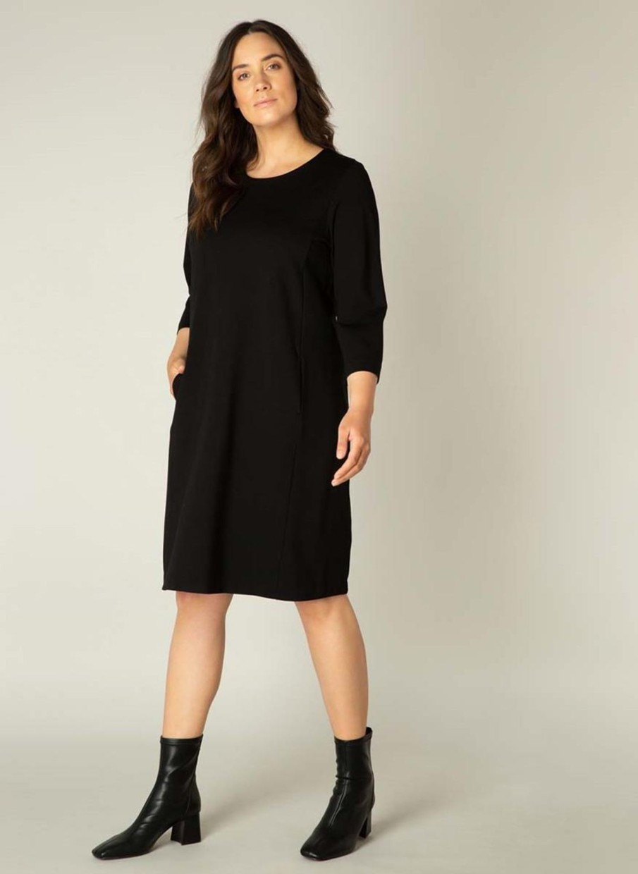 Base Level Curvy | Base Level Curvy Base Level Curvy Jurk Addy 019 Black