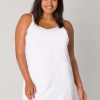 Base Level Curvy | Base Level Curvy Base Level Onderjurk Yanira 048 White