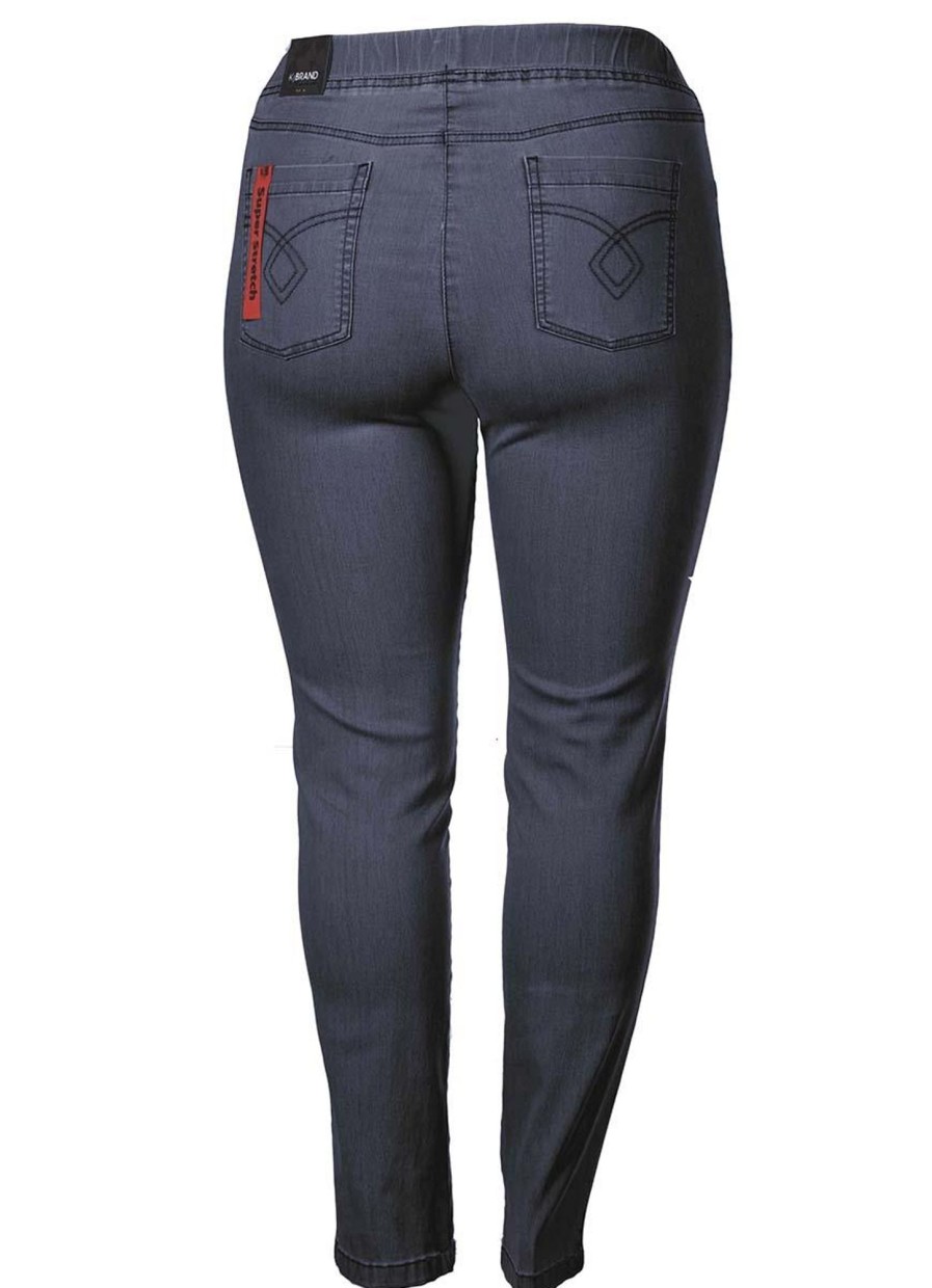 Broeken En Jeans | maatjemeer Kjbrand Jegging Jenny 23473-6244-607 Jeansblauw