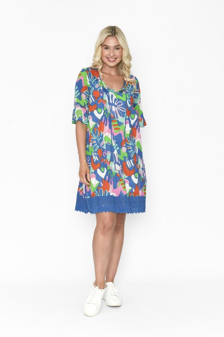 Jurken En Rokken | Orientique One Summer By Orientique Tuniek/Jurk Hannah Dw23F - Print 7