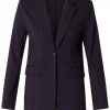 Base Level Curvy | Base Level Curvy Base Level Curvy Blazer Yacey 080 Dark Blue