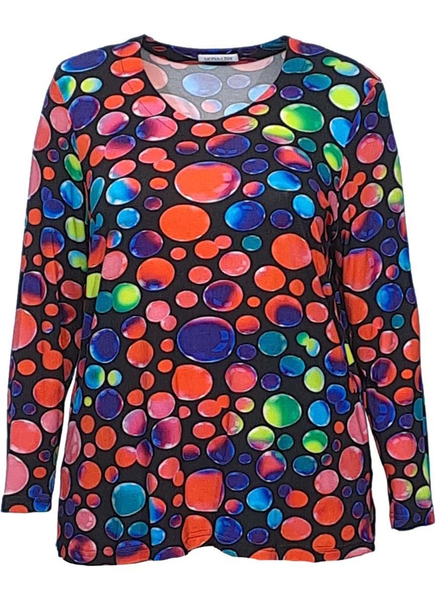 Shirts En Tops | Mona Lisa Mona Lisa Shirt 222-20-98 Multicolor