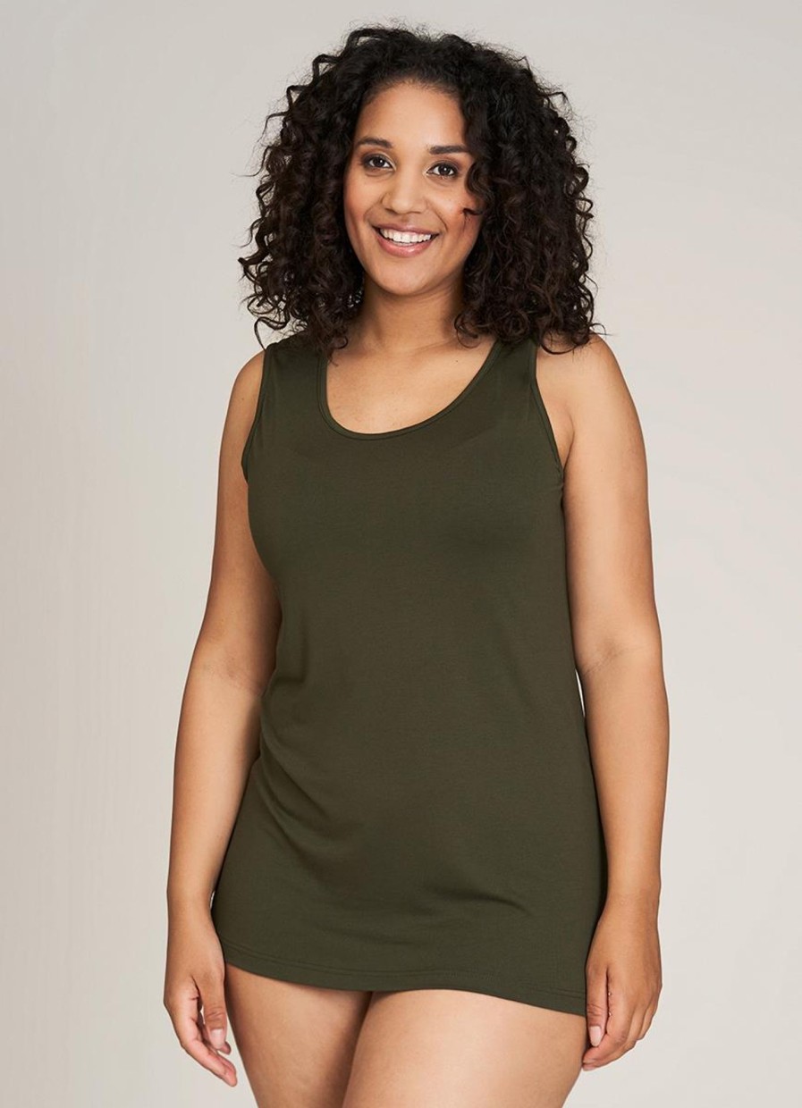 Sandgaard Basics | Sandgaard Sandgaard Top Amsterdam Sg100 Khaki