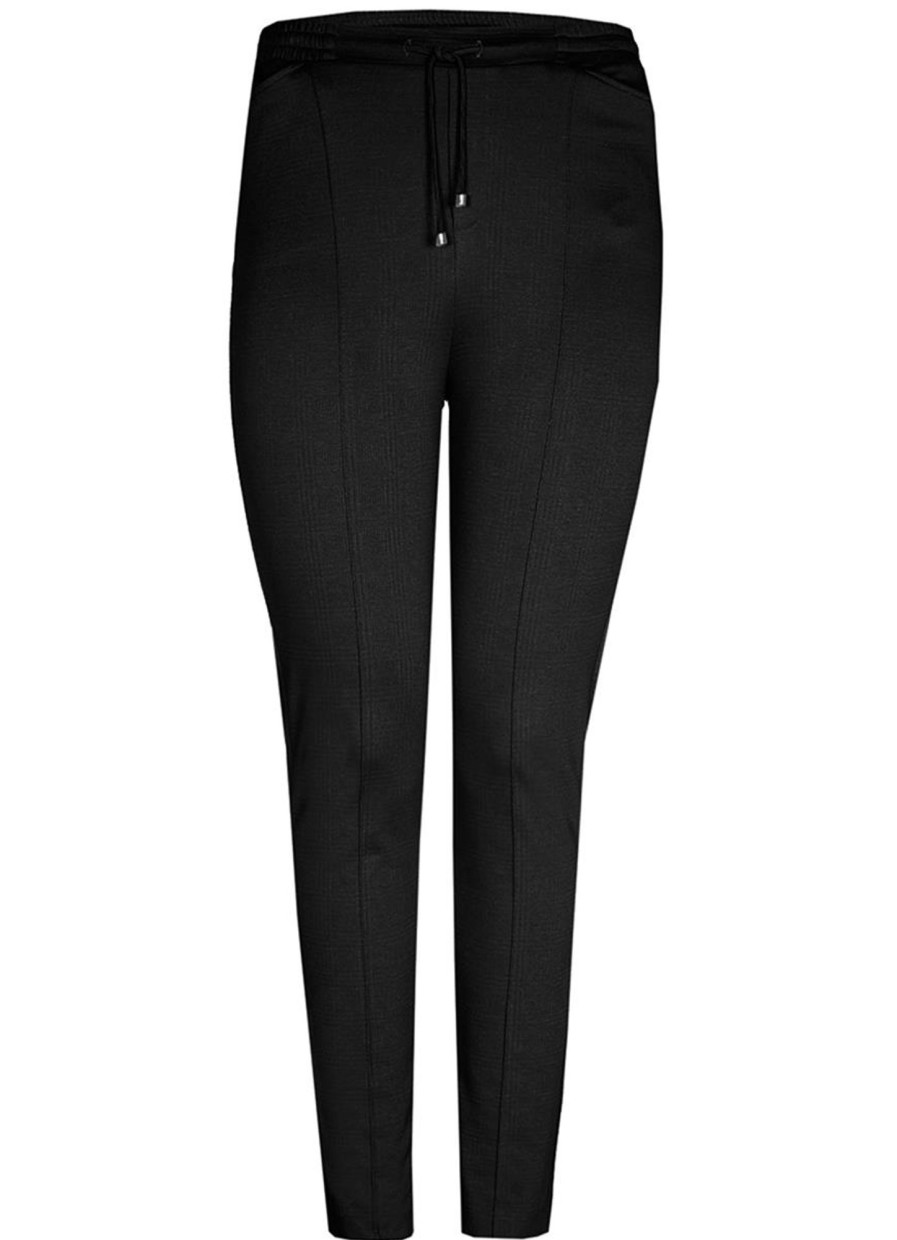 Broeken En Jeans | Xandres Xandres Broek Phebe 61063-01 - 0045 Black