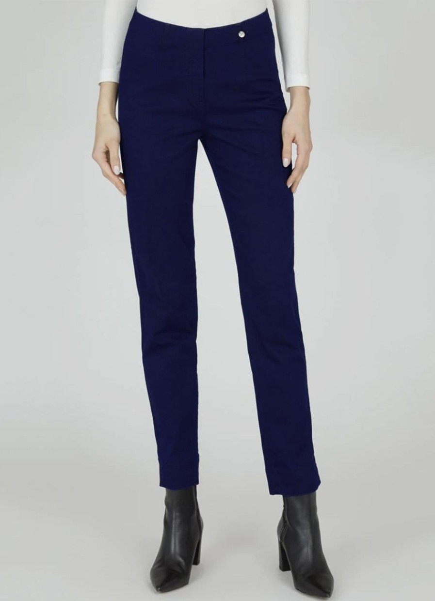 Robell Basics | Robell Robell Marie 51639-5448-69 Dark Blue Denim