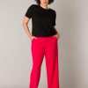 Broeken En Jeans | Yesta Yesta Broek Nadeche Essential A004483 - 6060 Spice Red