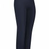 Travelstof Kleding Grote Maten | Plusbasics Plusbasics Pants Flair Travel 10201034 -243 Navy