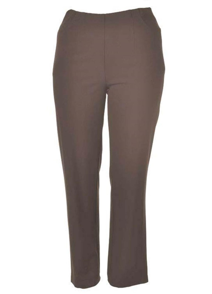 Mona Lisa Basics | maatjemeer Mona Lisa Pantalon Jenny 149-08 Bruin