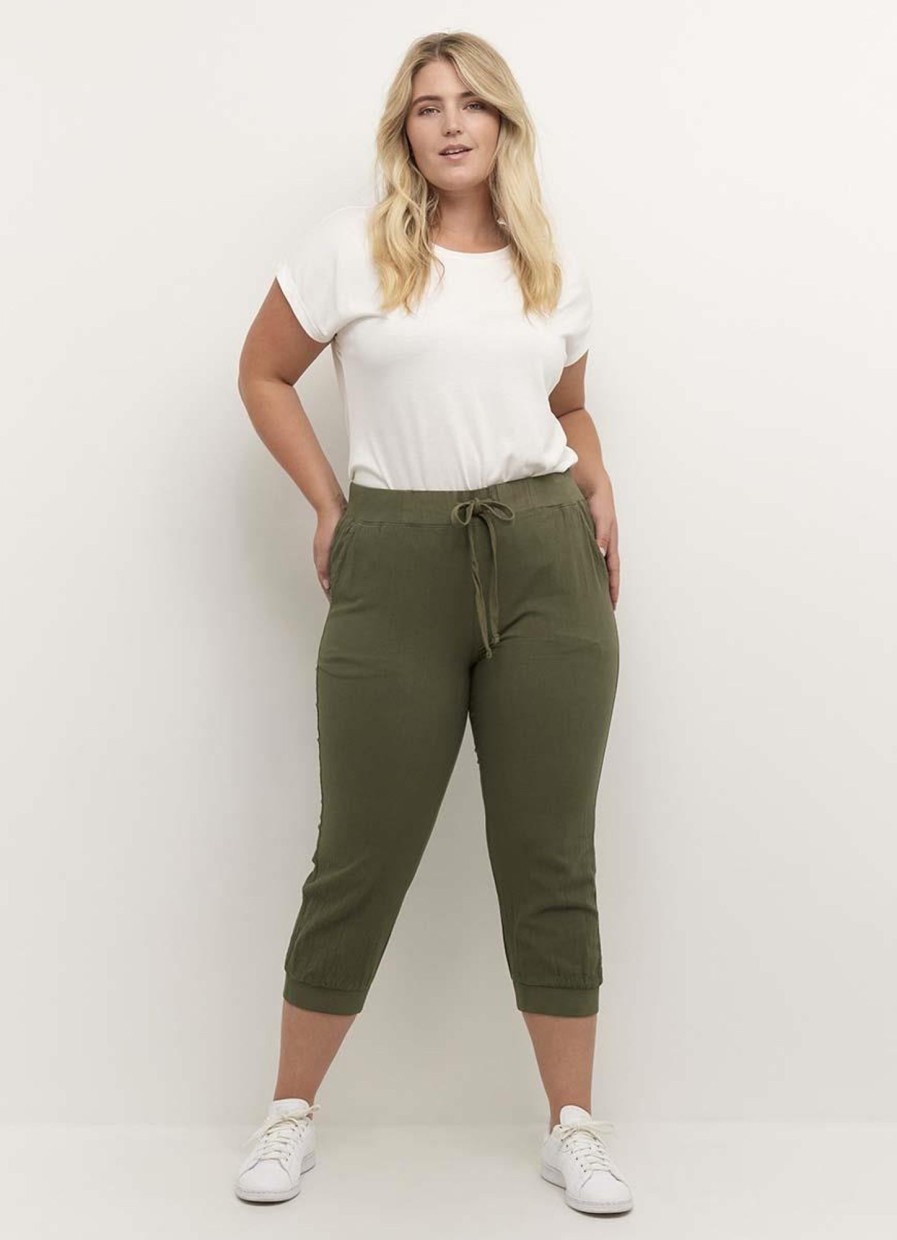 Kaffe Curve Basics | Kaffe Curve Kaffe Curve Nana Capripants 10580057 - 190511 Grape Leaf