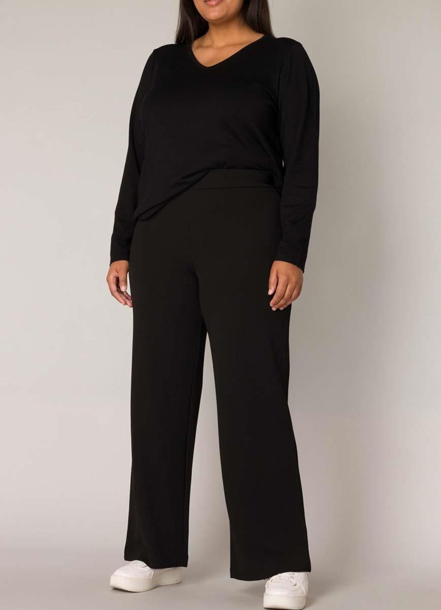 Base Level Curvy | Base Level Curvy Base Level Curvy Broek Arah 092 - 1000 Black