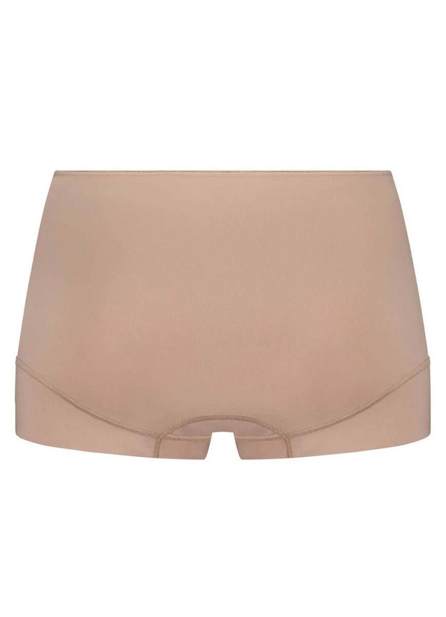 Ondermode | Rj Bodywear Rj Bodywear Short Pure Color 31-008-321 Caffe Latte