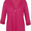 Truien En Vesten | Via Appia Due Via Appia Due Vest 2412407 - 650 Fuchsia