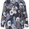 Blouses En Tunieken | Via Appia Due Via Appia Due Blouse 843792 - 823 Navyblue Skyblue Taupe Wit