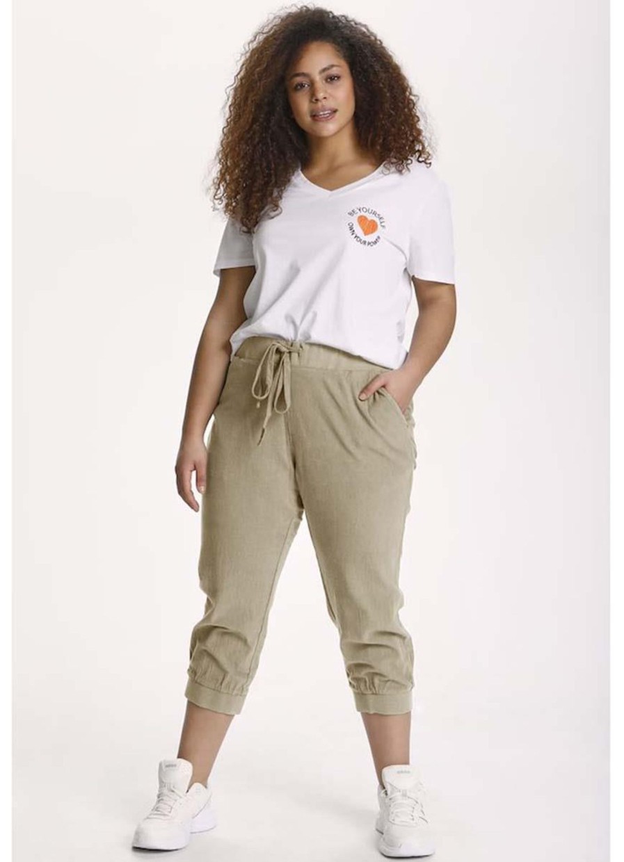 Kaffe Curve Basics | Kaffe Curve Kaffe Curve Nana Capripants 10580057 - 101239 Classic Sand