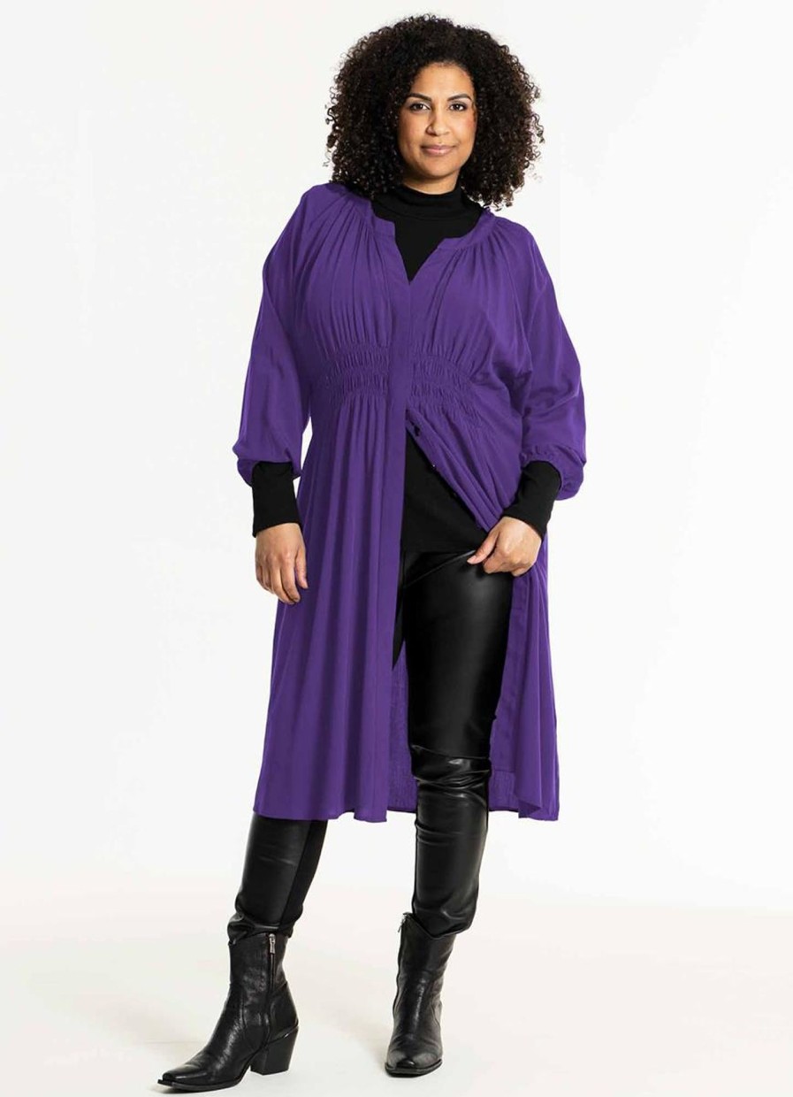 Jurken En Rokken | Studio Studio Jurk Aurora S241877-Purple