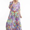 Jurken En Rokken | Orientique Escape By Orientique Dress Bethanie 91155 - Print