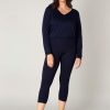 Base Level Curvy | Base Level Curvy Base Level Curvy Legging Audrey 025 Dark Blue