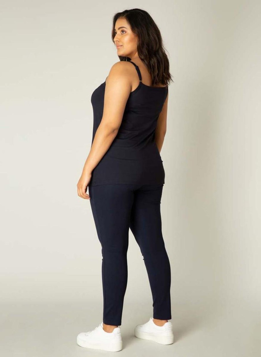 Base Level Curvy | Base Level Curvy Base Level Curvy Top Alexa 003 Dark Blue