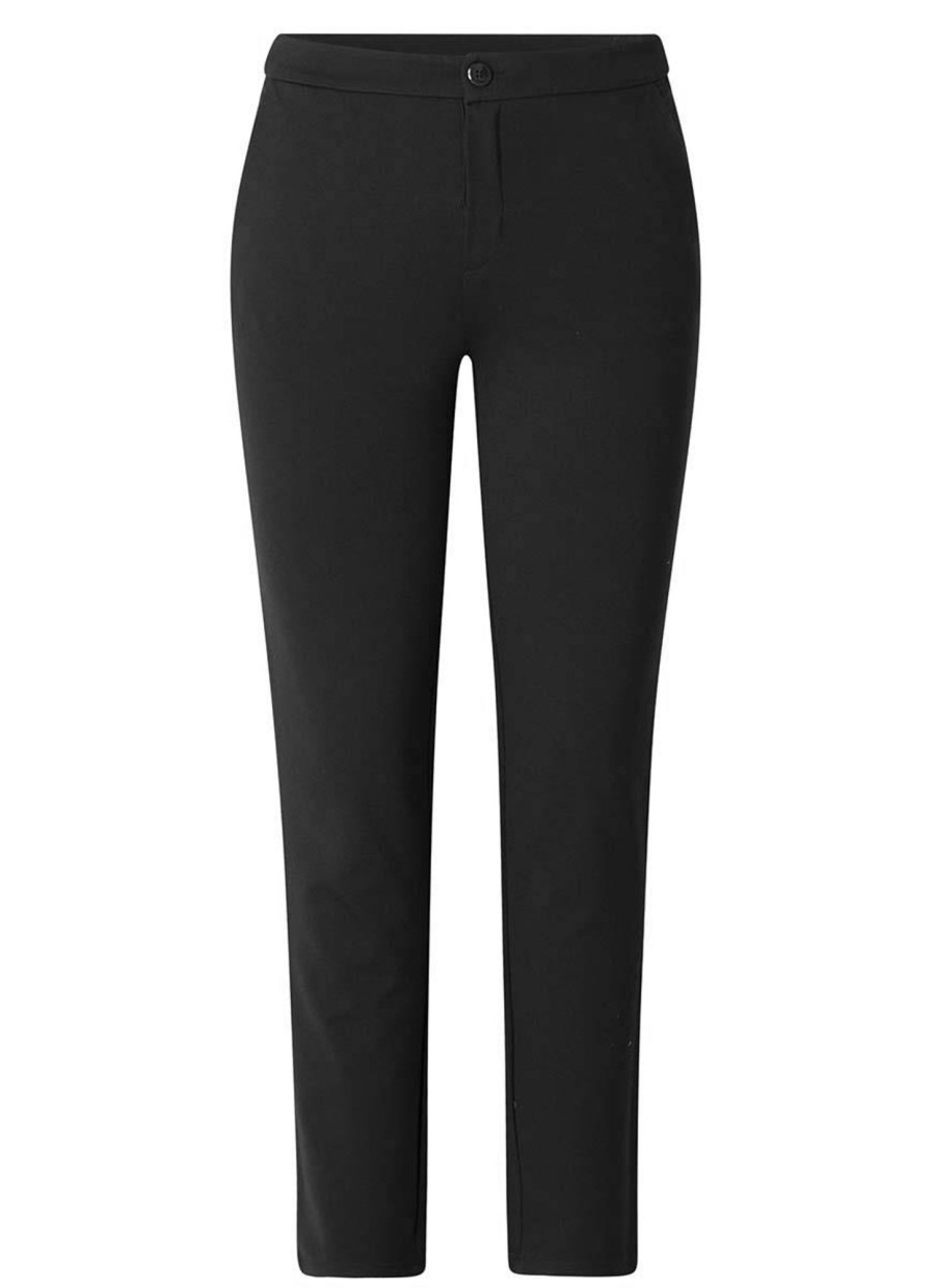 Base Level Curvy | Base Level Curvy Base Level Curvy Pants Angie 017 Black