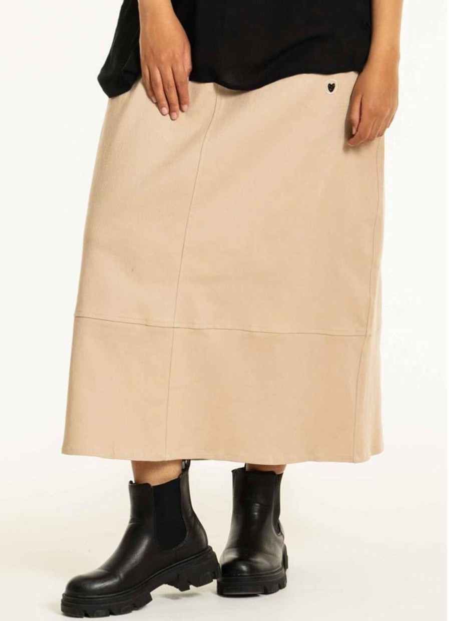 Jurken En Rokken | Studio Studio Rok Bjork S242822 - Sand