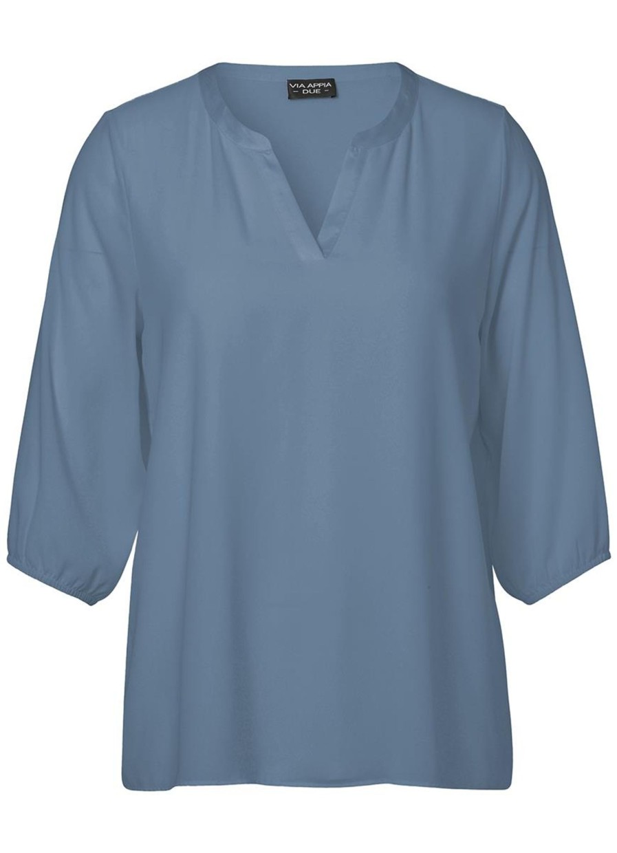 Shirts En Tops | Via Appia Due Via Appia Due Shirt 643030 - 840 Skyblue