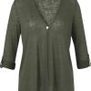 Truien En Vesten | Via Appia Due Via Appia Due Vest 2412407 - 520 Khaki