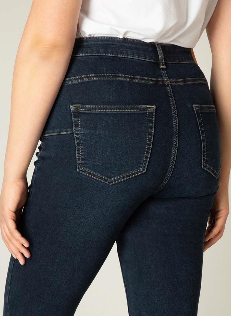 Base Level Curvy | Base Level Curvy Base Level Curvy Jeans Joya 007 Denim Blue