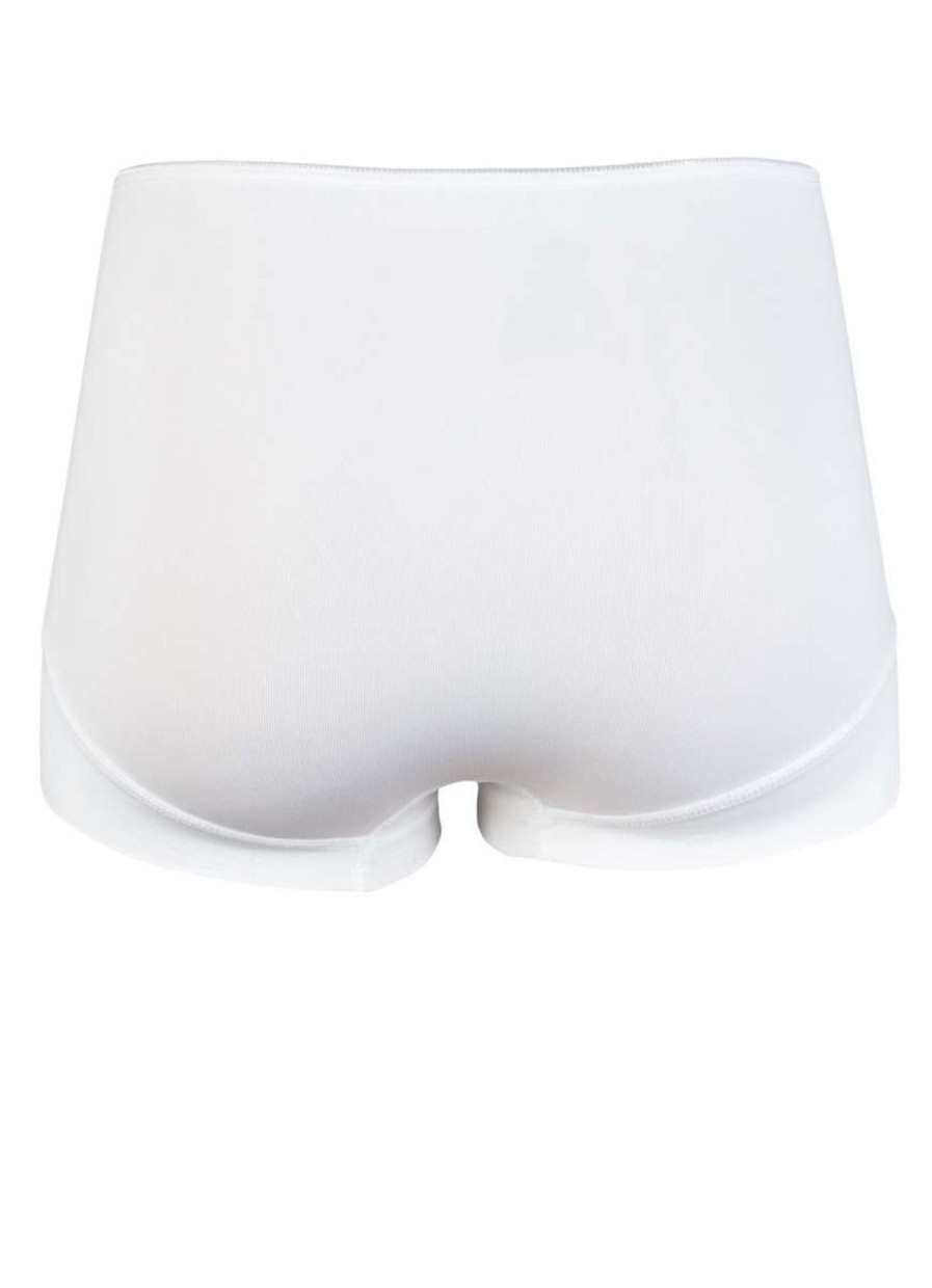 Ondermode | Rj Bodywear Rj Bodywear Short Pure Color 31-008-000 Wit