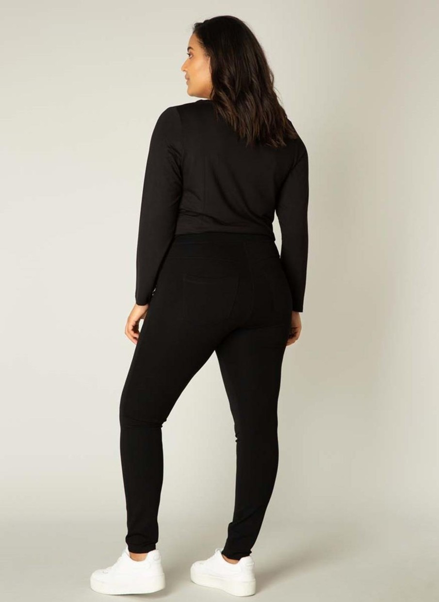 Base Level Curvy | Base Level Curvy Base Level Curvy Tregging Arnika 005 Black