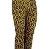 Travelstof Kleding Grote Maten | maatjemeer Plusbasics Pants Long Travel 18201064 - 311 Art Deco