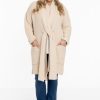 Truien En Vesten | Yoek Yoek Vest Shawl Collar 9512796 - 202 Ecru