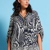 Blouses En Tunieken | Verpass Verpass Blouse 3145 - 09 Zwart-Ecru