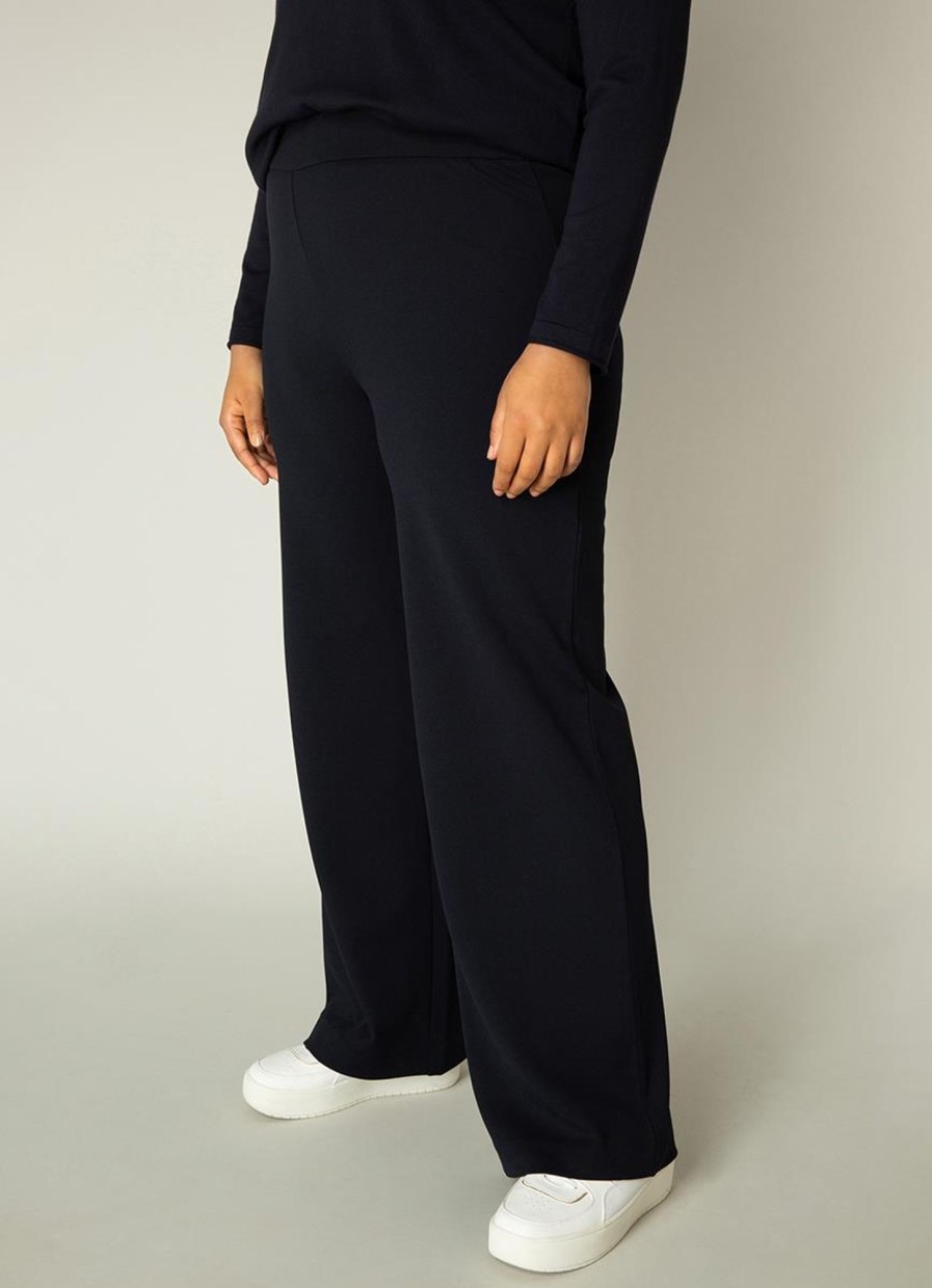 Base Level Curvy | Base Level Curvy Base Level Curvy Pants Arah 031 Dark Blue