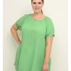 Blouses En Tunieken | Kaffe Curve Kaffe Curve Tuniek Ami 10580097 - 166444 Poison Green