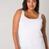 Base Level Curvy | Base Level Curvy Base Level Curvy Top Yanne 084 White