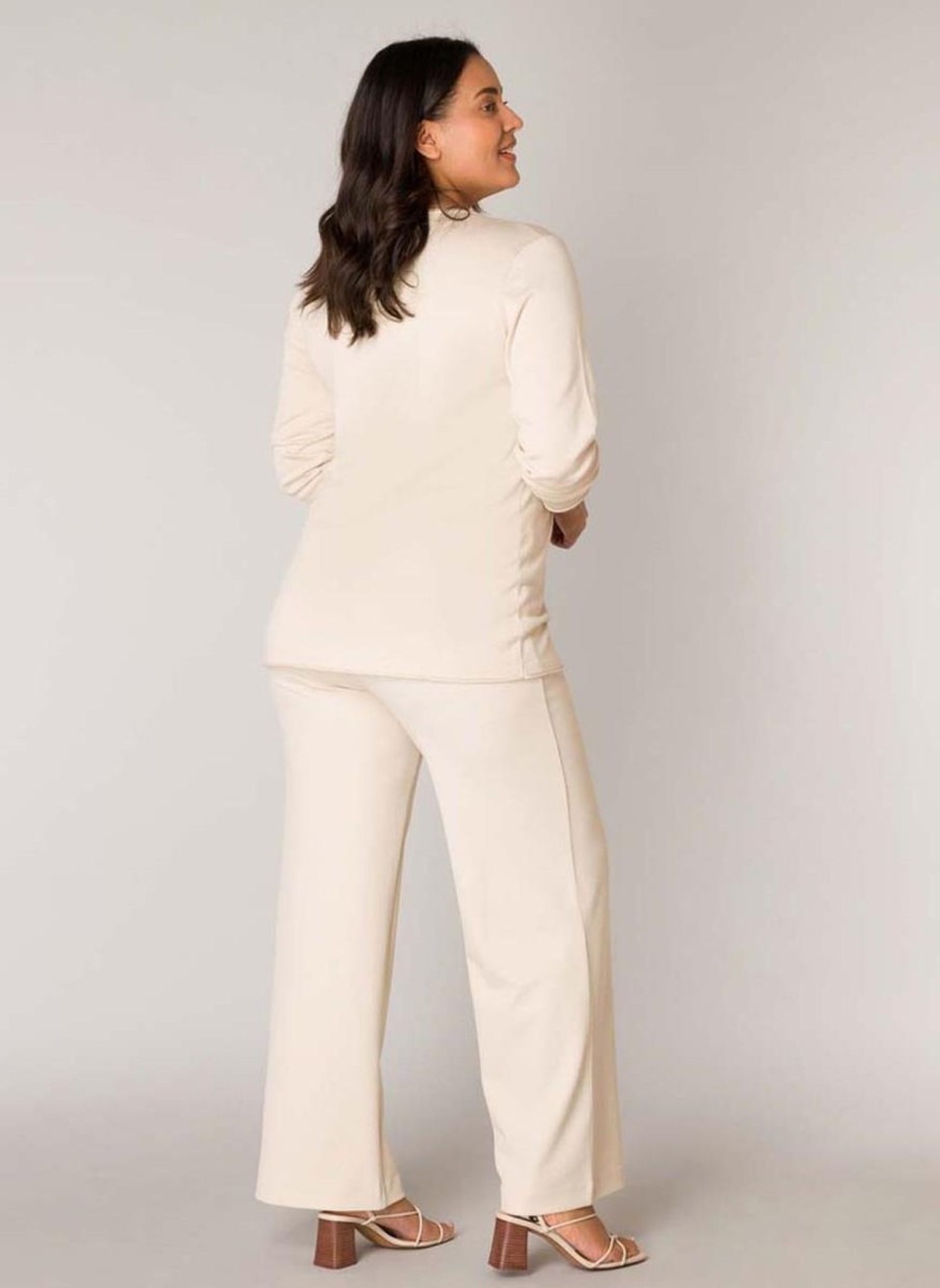 Base Level Curvy | Base Level Curvy Base Level Curvy Pants Arah 031 Light Beige