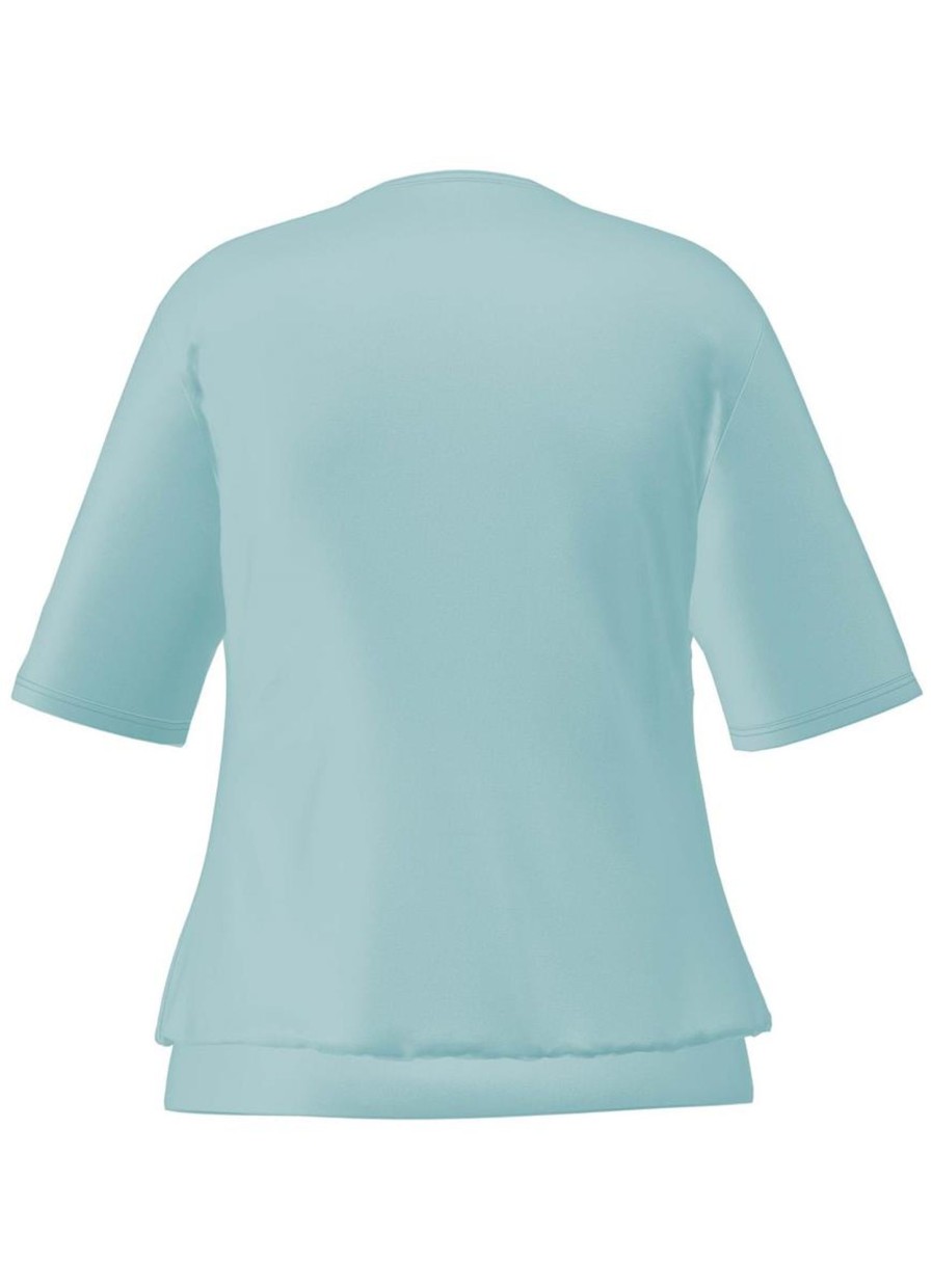 Shirts En Tops | Frank Walder Frank Walder Shirt 714404 - 000613 Blue Lagoon