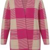 Truien En Vesten | Via Appia Due Via Appia Due Vest 653441 - 640761 Camel-Pink