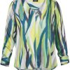 Blouses En Tunieken | Via Appia Due Via Appia Due Blouse 2411912 - 123 Donker Grijs Multi