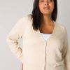 Base Level Curvy | Base Level Curvy Base Level Curvy Vest Yvonne 068 Light Beige