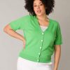 Truien En Vesten | Yesta Yesta Vest Heike A004540 - 3020 Bright Green