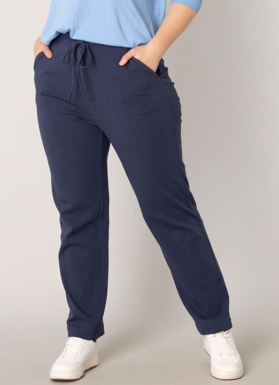 Broeken En Jeans | Yesta Yesta Broek Yaira A004339 - 2080 Deep Blue