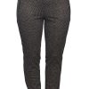 Broeken En Jeans | Stark Stark Broek Jacky Zip 3570-196 Zwart Zand